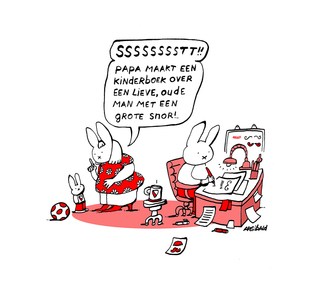 Veel Utrechtser wordt deze cartoon van (eveneens Utrechter) Argibald niet