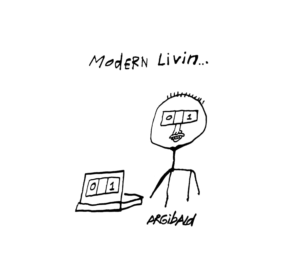 Modern Livin volgens Argibald